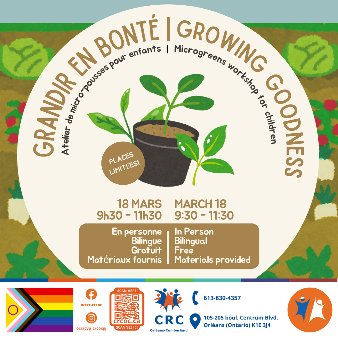 Child March Break – Growing Goodness – 1