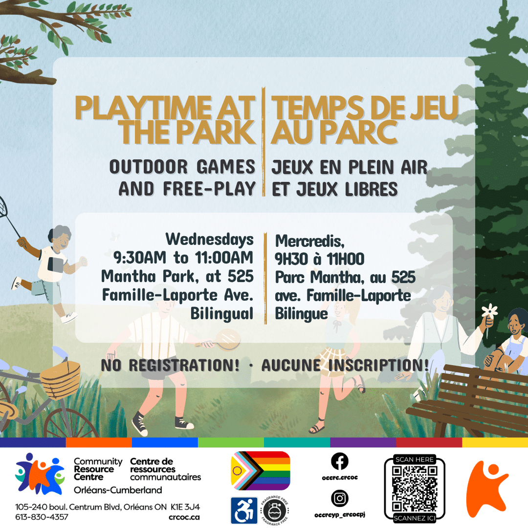Child Program + EarlyON – Park Mornings (1)