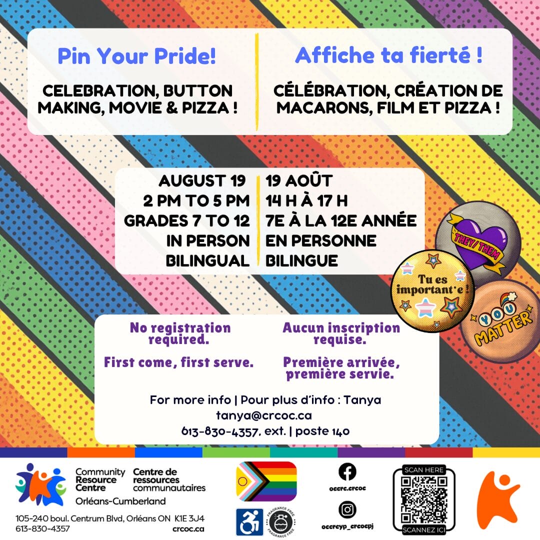 Pin Your Pride | Affiche ta fierté